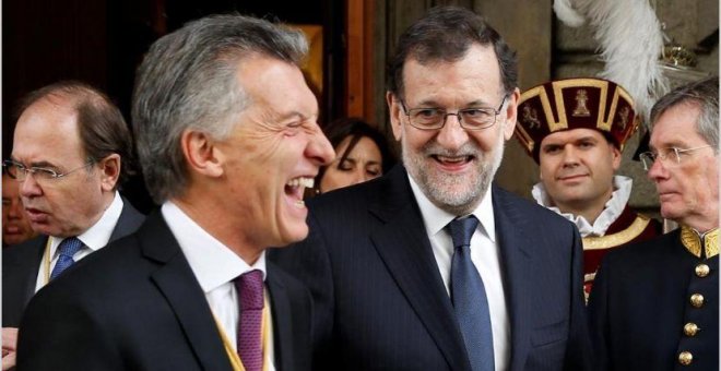 Macri y Rajoy, una historia de bríos renovados y de embelesamiento mutuo