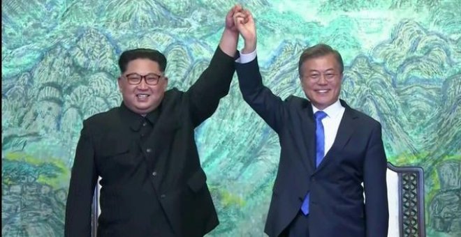 Seúl y Pyongyang acuerdan buscar la completa desnuclearización de la península