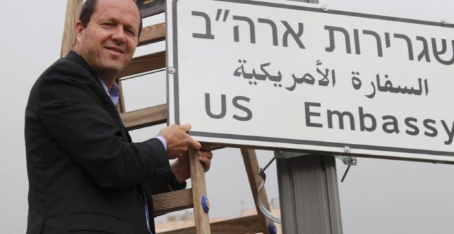 La embajada de la discordia llega a Jerusalén