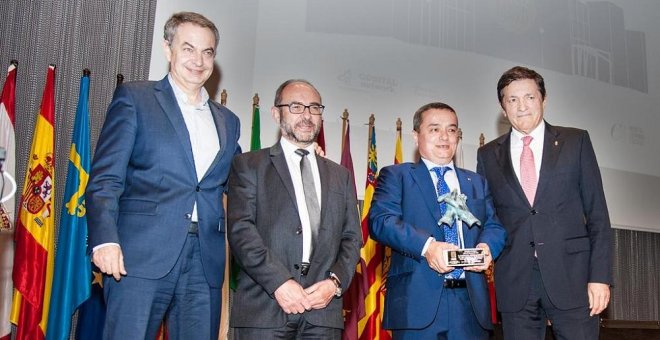 Chema Crespo recibe el Premio Cosital 2018
