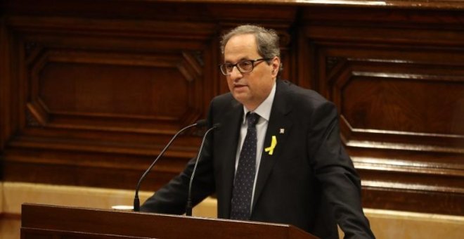 Torra quiere "restituir" el Govern de Puigdemont y que los consellers y Trapero repitan
