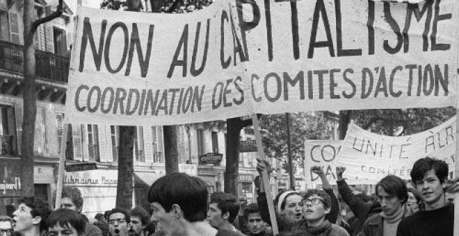 La Revolución de Mayo del 68 no fue neoliberal: era marxista, radical y libertaria