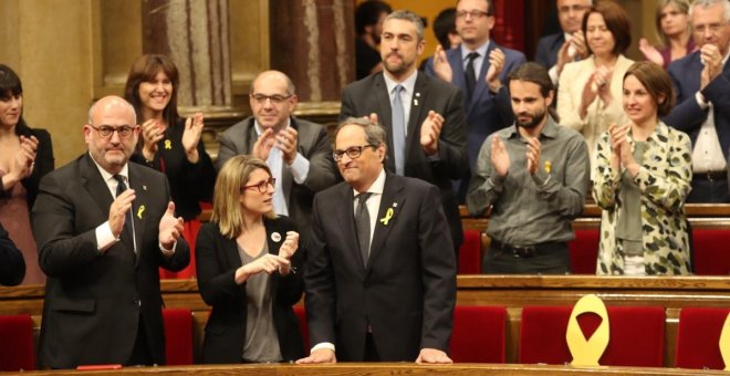 Quim Torra, nou president "provisional" de la Generalitat