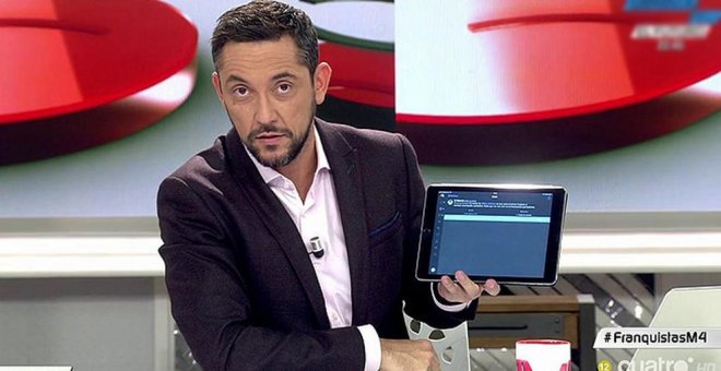 Javier Ruiz, nuevo presentador de la segunda edición de 'Noticias Cuatro'
