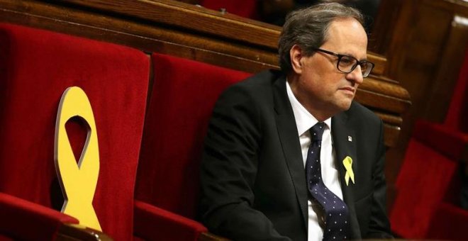 Torra pide por carta a Rajoy que ponga fin al 155 y que desbloquee el Govern