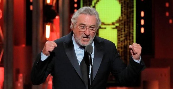 Tratan de censurar las palabras de Robert de Niro en los premios Tony: "Que te jodan, Trump"