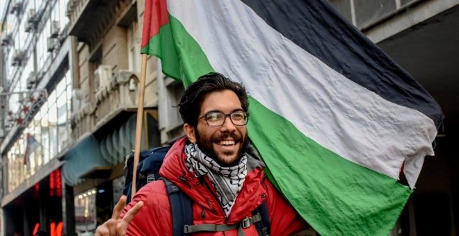 El largo viaje de Benjamin Ladraa: 5 000 kilómetros a pie contra la ocupación israelí