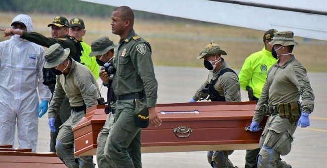 Encuentran en Colombia los cadáveres de los periodistas ecuatorianos asesinados por disidentes de las FARC en marzo