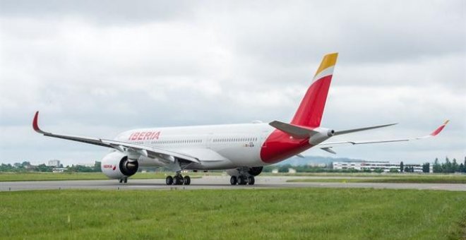 Iberia recibe el primero de los 16 aviones que incorporará a su flota hasta 2021