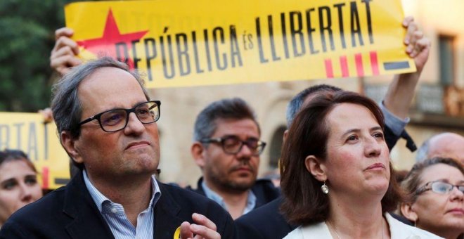 ANC y Òmnium reúnen los 2,1 millones de euros para pagar la fianza del Govern de Puigdemont