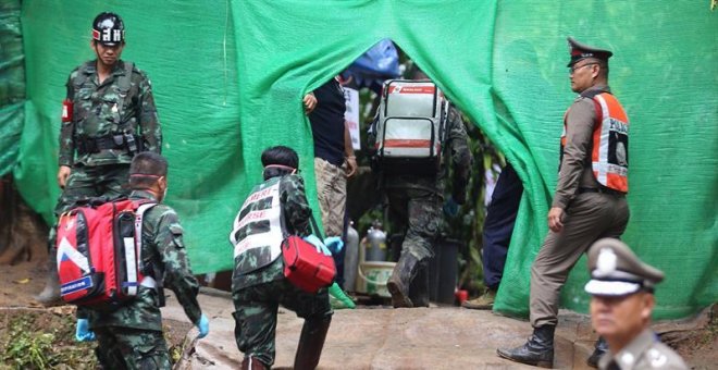 Rescatan al menos a otros cuatro menores de la cueva de Tailandia: ya están ocho fuera