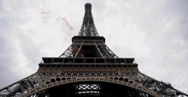 La Torre Eiffel reabre hoy tras la huelga