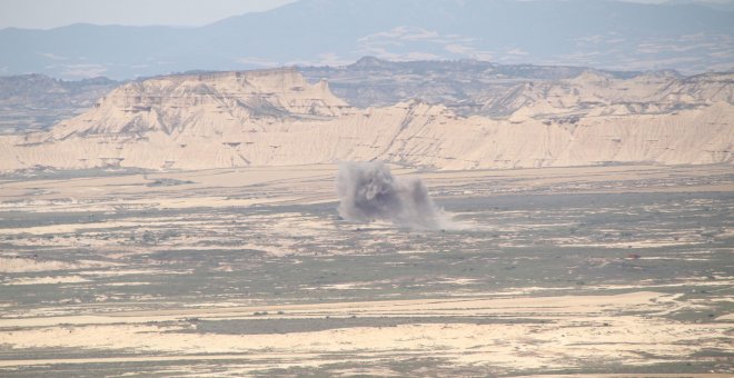 El Gobierno se ampara en un decreto de Aznar para mantener Las Bardenas como campo militar