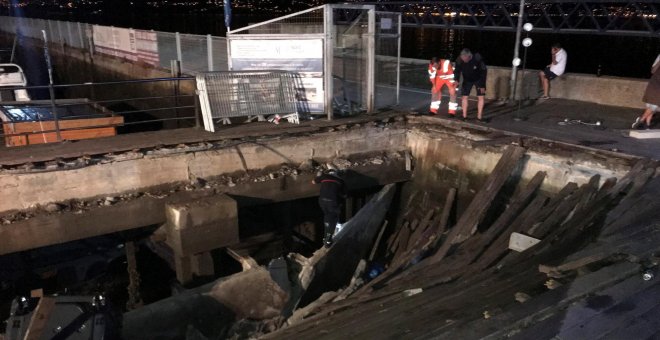 "Un fallo estructural", posible causa del derrumbe de una plataforma durante un festival en Vigo