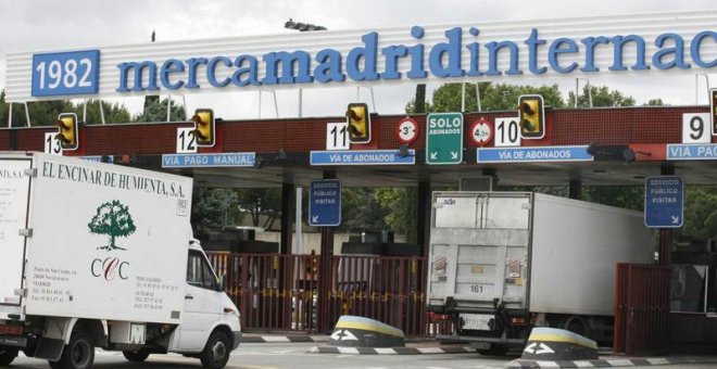 La Policía incauta 67 kilos de cocaína escondidos dentro de piñas en Mercamadrid