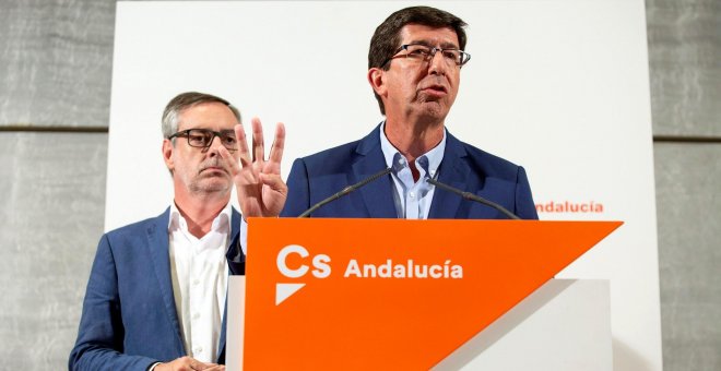 Ciudadanos liquida el pacto con Susana Díaz y deja en el aire la legislatura en Andalucía