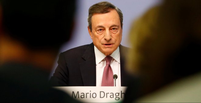 El BCE espera un crecimiento algo menor en la Eurozona por el proteccionismo global