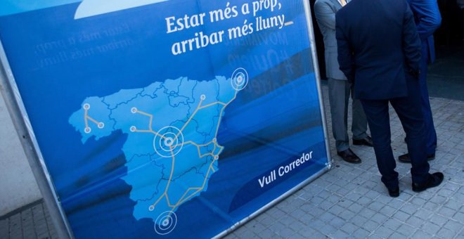 Ábalos anuncia que el Corredor Mediterráneo estará listo en 2021