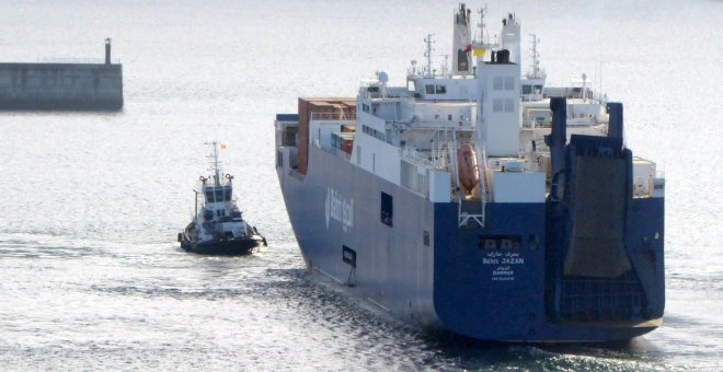 El barco saudí que cargó granadas en Santander puso en riesgo la seguridad de la zona