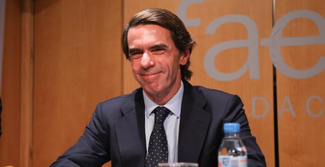 Aznar compara la situación actual de Catalunya con el "golpe de Estado del 34"