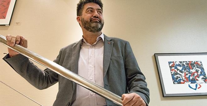 Carlos Sánchez Mato, candidato de IU a la Alcaldía de Madrid