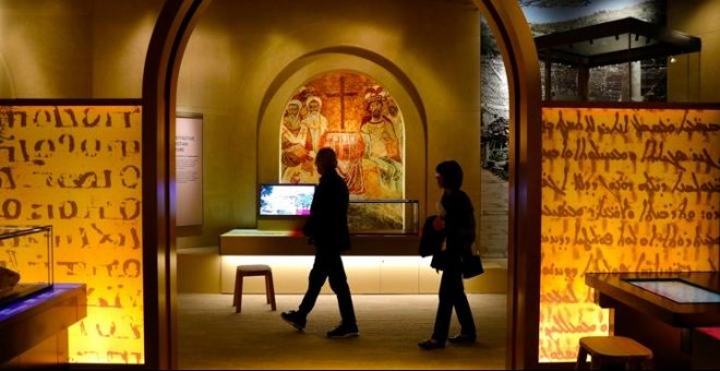 El Museo de la Biblia retira cinco piezas porque son "falsas"
