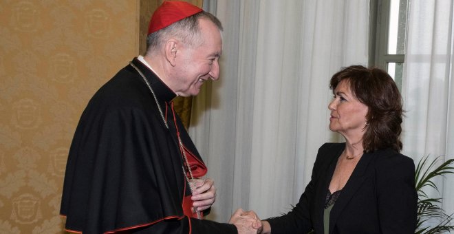 Carmen Calvo contradice por dos veces al Vaticano e insiste en que hay acuerdo para no enterrar a Franco en La Almudena