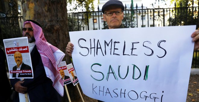 Un equipo de once saudíes limpió las pruebas del caso Khashoggi, según un diario turco