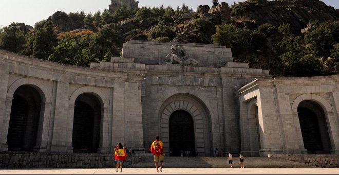Aragón trabajará para exhumar a sus muertos del Valle de los Caídos