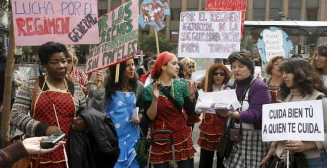 El Congreso pide al Gobierno que incluya a las empleadas del hogar en la Ley de Seguridad Social