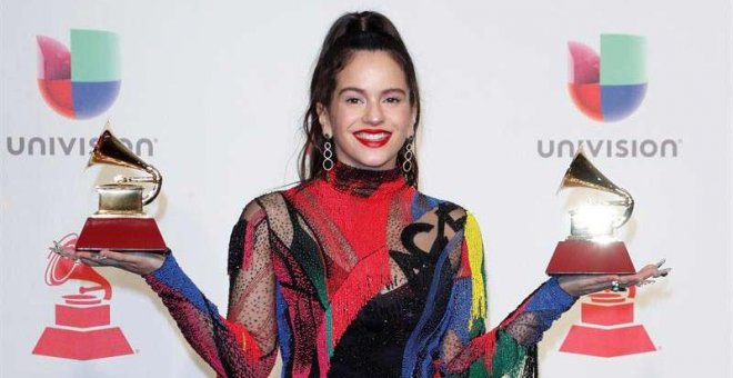 El 'fenómeno Rosalía' también triunfa en los Grammy latinos