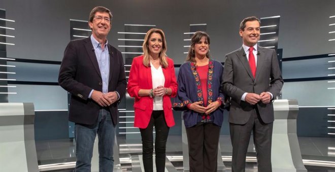 Todos contra todos en un debate duro