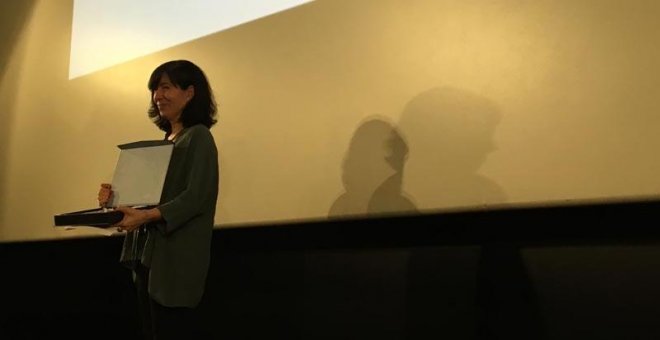 Begoña Piña dedica el premio de la Academia de Cine a la "resistencia e independencia" de los periodistas autónomos