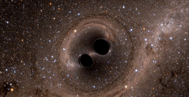 Detectan la mayor colisión de agujeros negros jamás observada