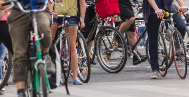 Hasta un 40% de los viajes en coche se podrían hacer andando o en bicicleta