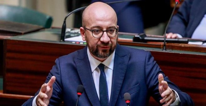 El primer ministro de Bélgica, Charles Michel, anuncia su dimisión