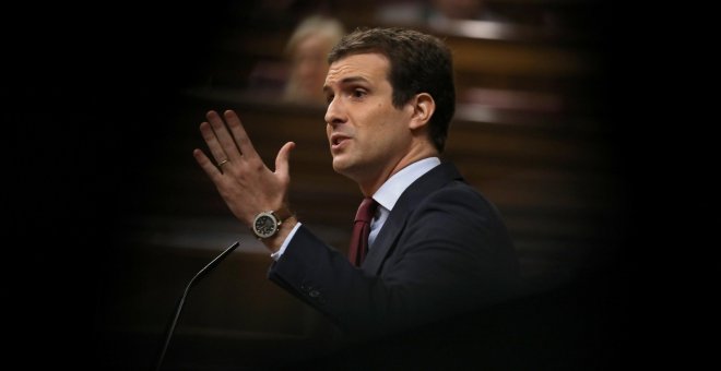 La nueva estrategia de Casado: de la calle a la contra-moción de censura