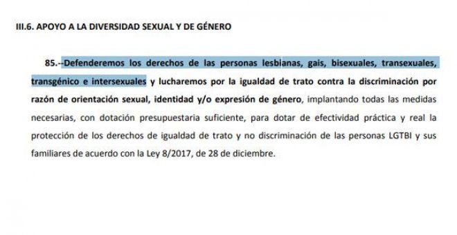 PP y Cs dicen que defenderán los derechos LGTBI pero confunden 'transgénero' con 'transgénico'