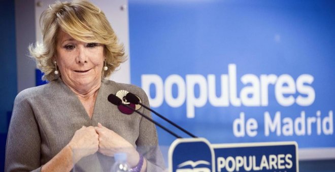 Cinco facturas con números de cuenta escritos a mano añaden pruebas de la caja B del PP de Aguirre a través de Indra