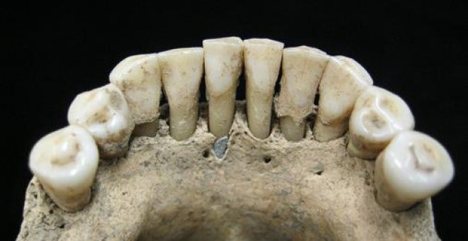 El hallazgo de lapislázuli en la dentadura de una mujer revela que no solo los hombres ilustraban los manuscritos iluminados
