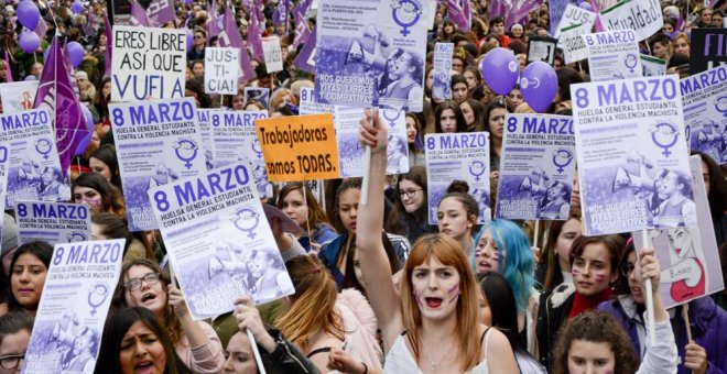 Las organizaciones feministas prevén que este 8M las movilizaciones serán "más potentes y masivas" que las del año pasado
