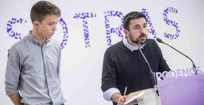 Ramón Espinar dimite como líder de Podemos en Madrid y deja su escaño en la Asamblea