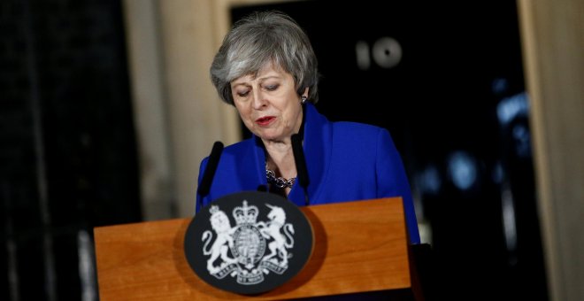 May, "decidida" a que el Reino Unido abandone la Unión Europea sin retrasos
