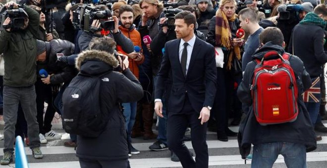 La Audiencia de Madrid absuelve a Xabi Alonso de tres delitos contra Hacienda