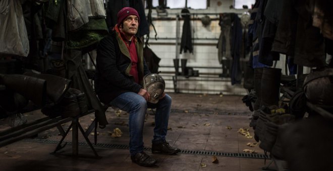 Los mineros marginados de la 'muerte dulce' del carbón en Asturias