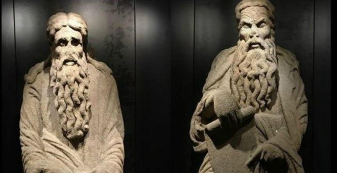 La jueza avala el expolio de las estatuas del Mestre Mateo por los Franco