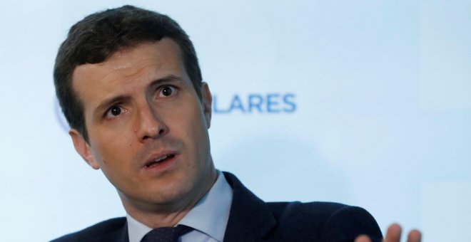 Casado no cree que deba pedir disculpas por la corrupción del PP en el pasado