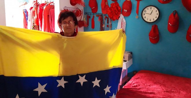La última chavista de Chacao resiste en el barrio más opositor de Caracas