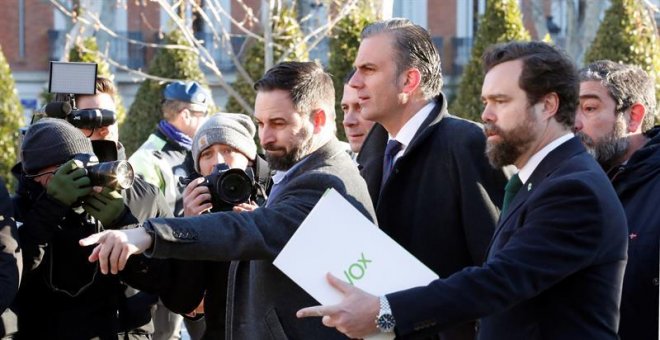 Abascal y Ortega encabezarán la lista de Vox en Madrid