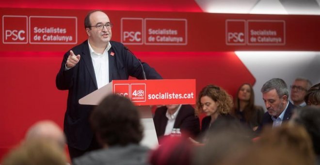 El PSC superaría a ERC en las elecciones generales en Catalunya, según el CIS